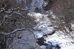 鬼怒川源流域　　夫婦渕（下流方面）
