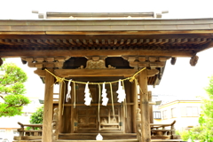 天神社本殿　正面