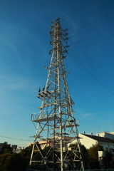 送電鉄塔　志茂町線（２２ｋｖ）　７　(終点）