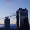 夕方のUMEDA SKY BUILDING 