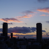 冬の夕焼け