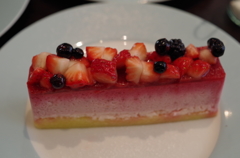 苺のチーズケーキ