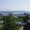 天守閣から宍道湖
