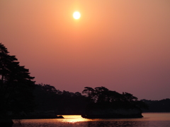 松島の日の出