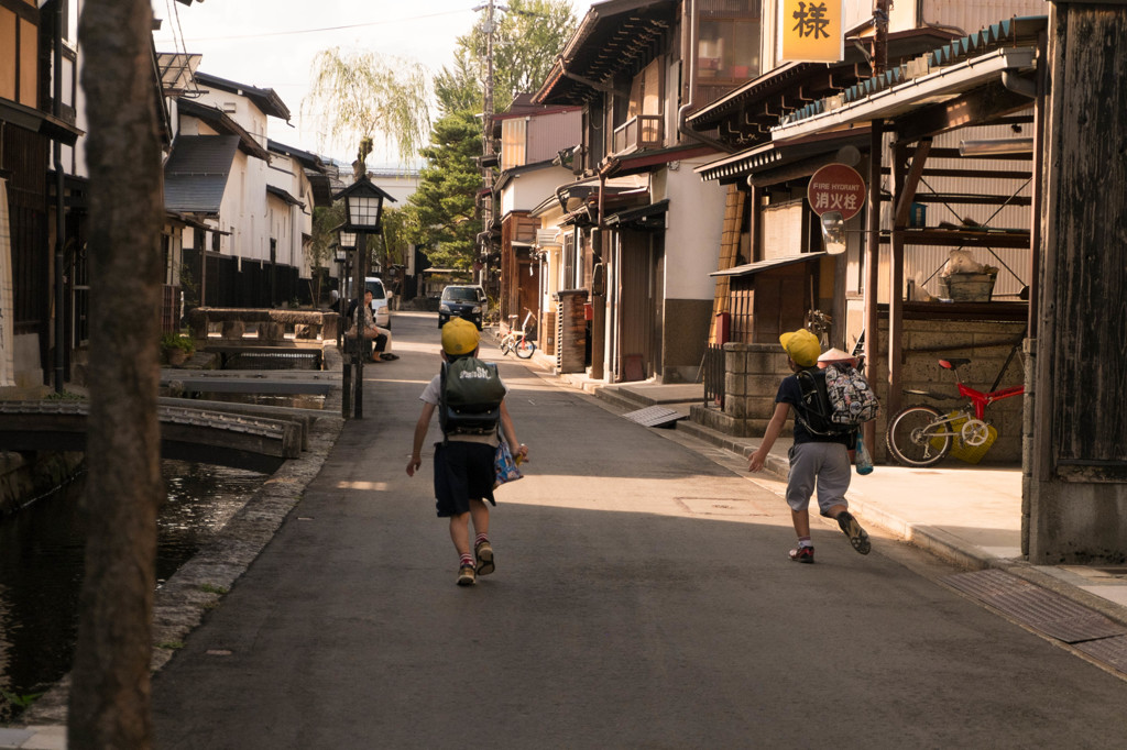 通学路のある風景