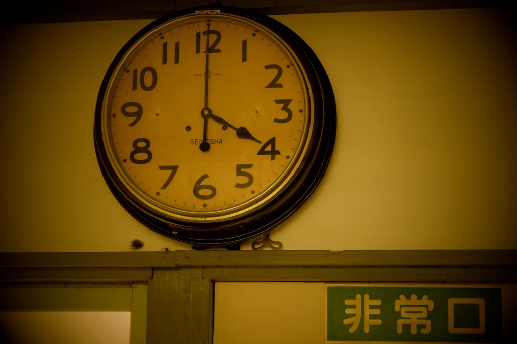 時を刻み続けた時計