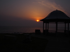 夕日