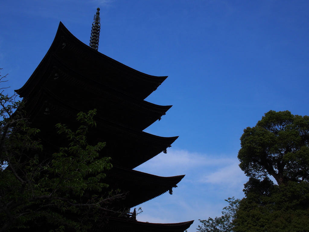 瑠璃光寺・五重塔