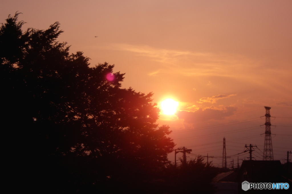 夕陽