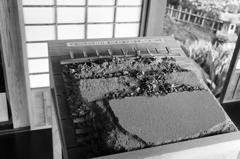 偕楽園　崩れた壁
