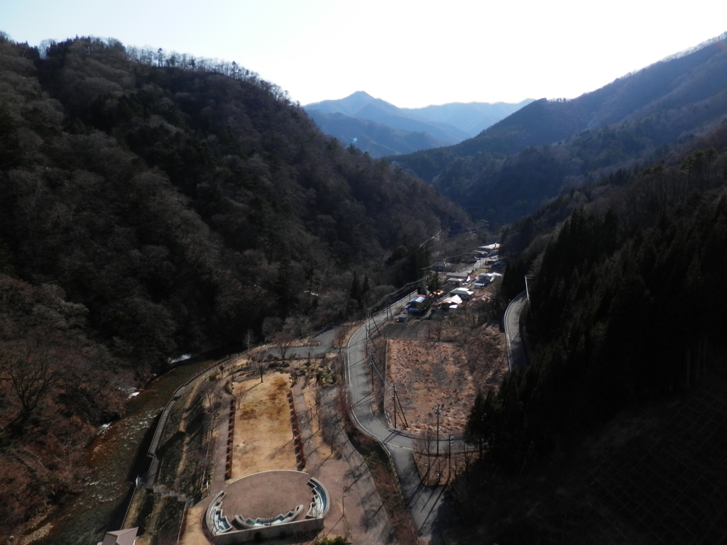 2014年　4月7日　群馬県　四万川ダム