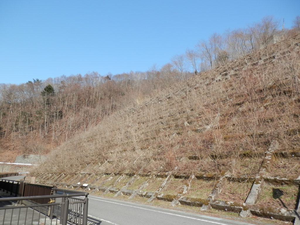 2014年　4月7日　群馬県　四万川ダム