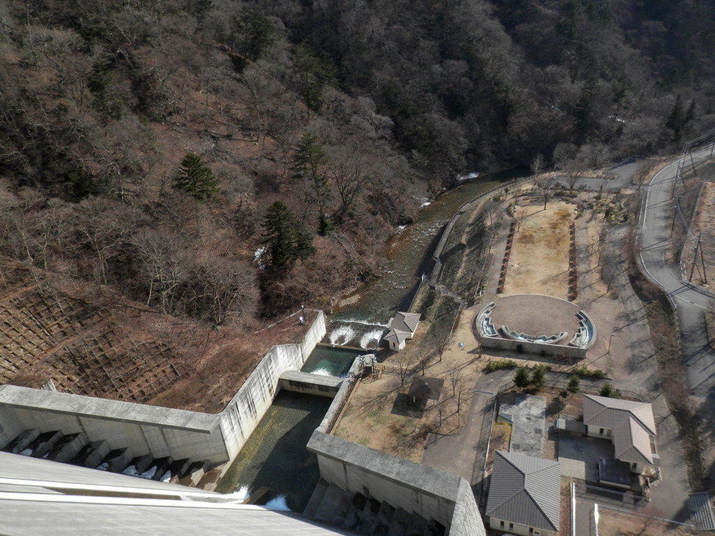 2014年　4月7日　群馬県　四万川ダム