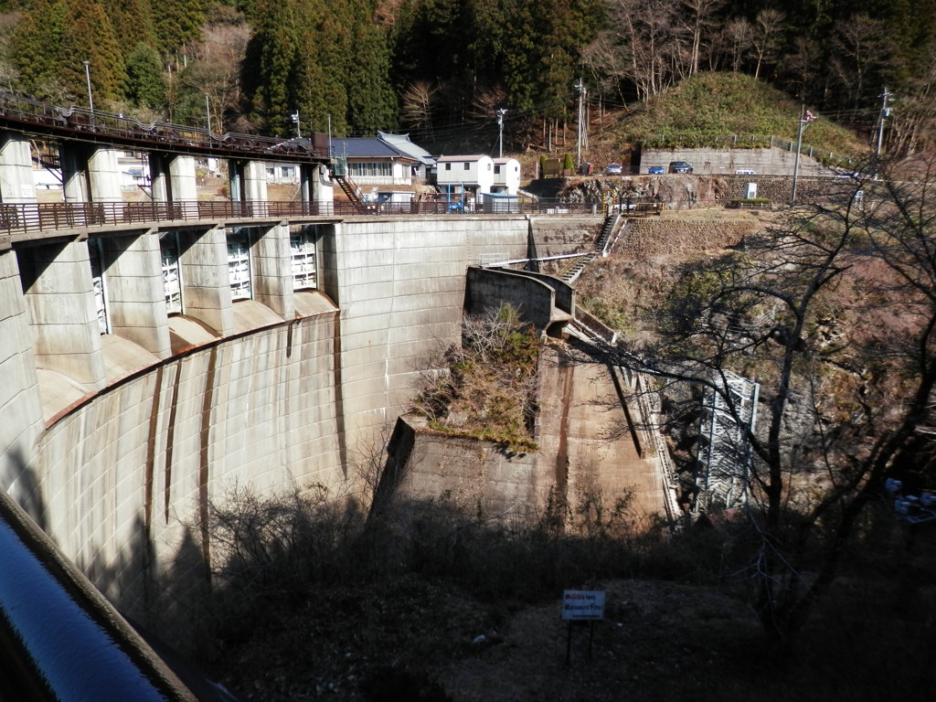 2014年　4月7日　群馬県　中之条ダム