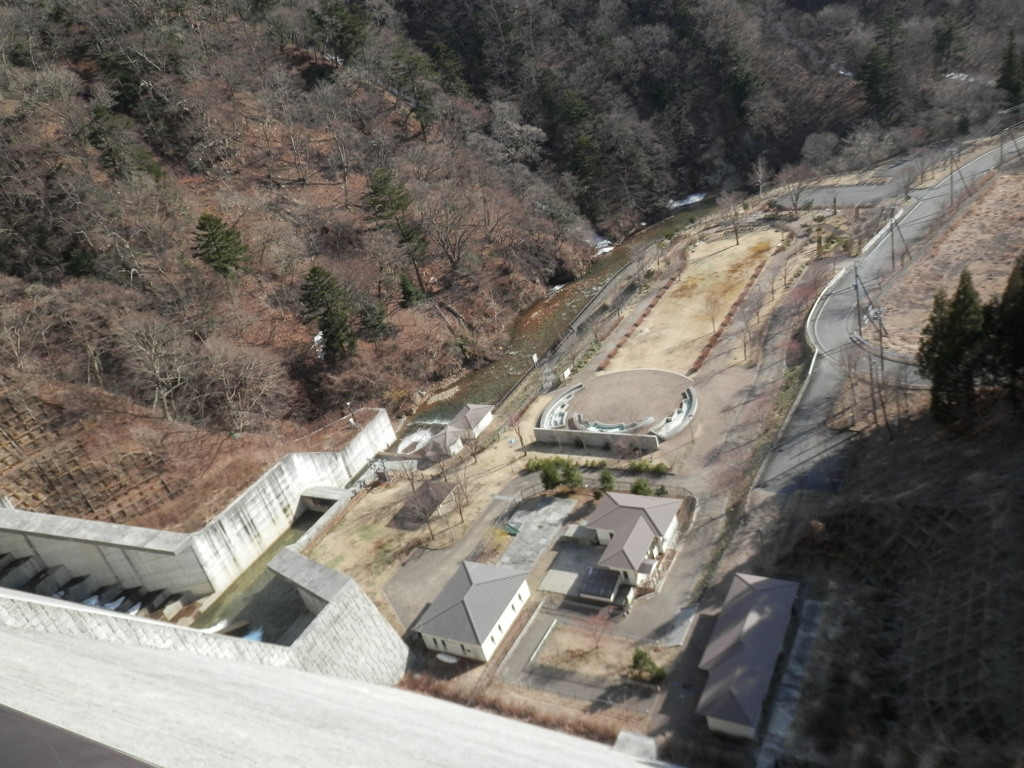 2014年　4月7日　群馬県　四万川ダム