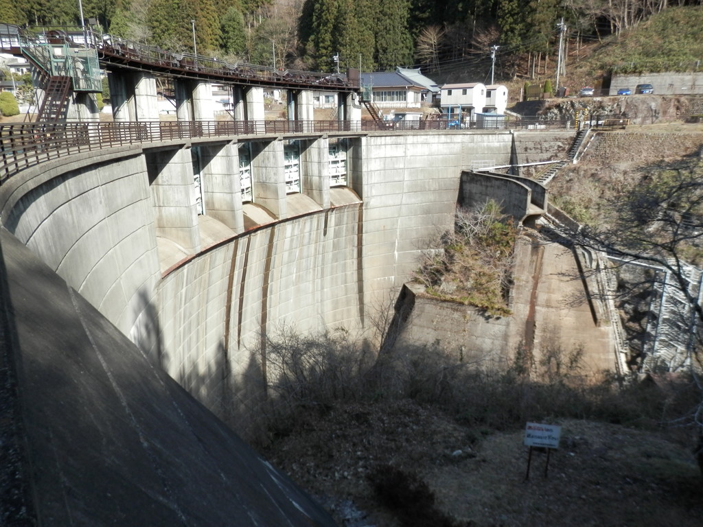 2014年　4月7日　群馬県　中之条ダム