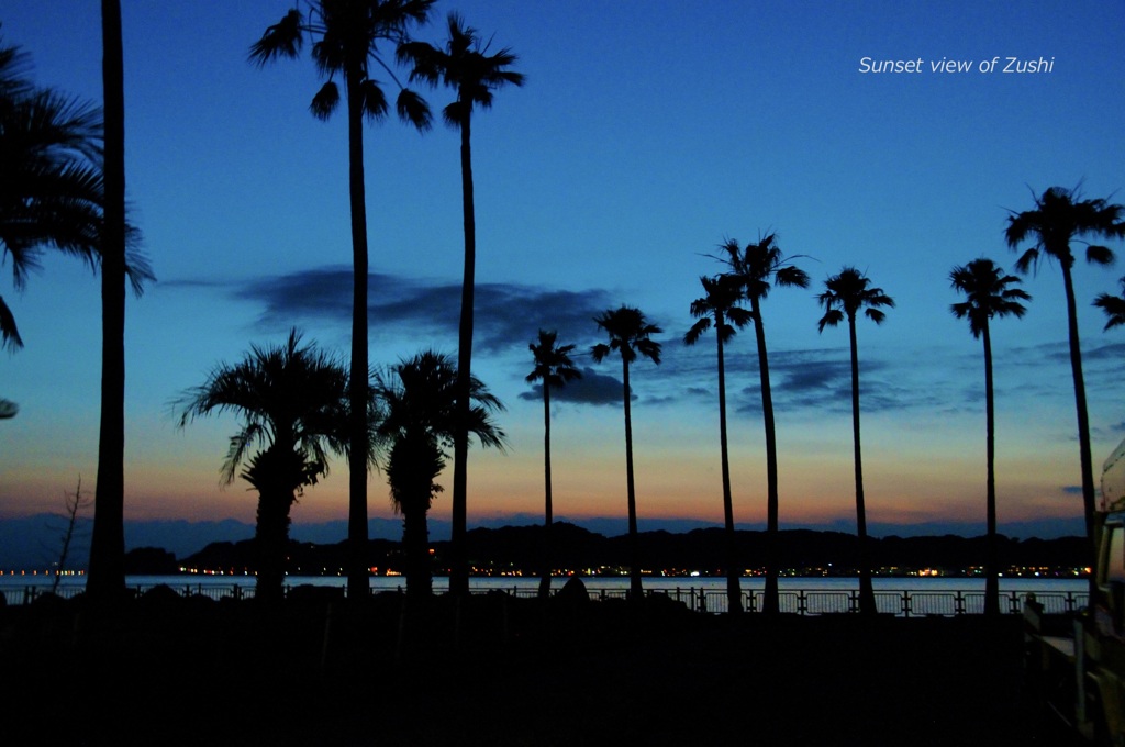 海辺の夕景…１