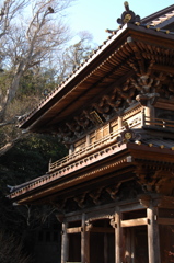 遺構の唐門…