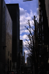 銀座のシルエット