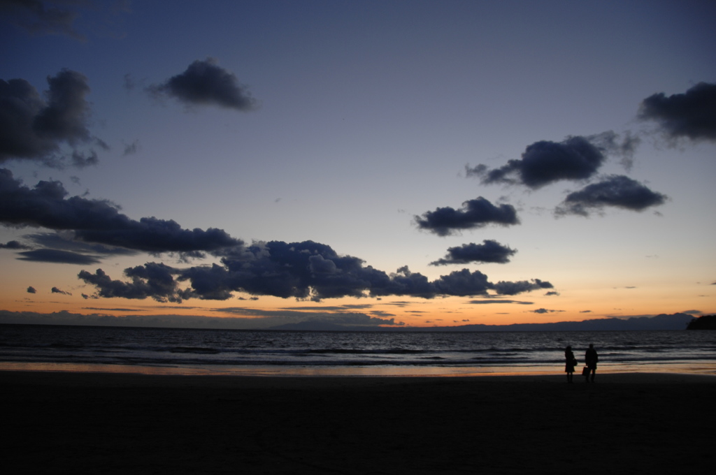 新年の夕景１…