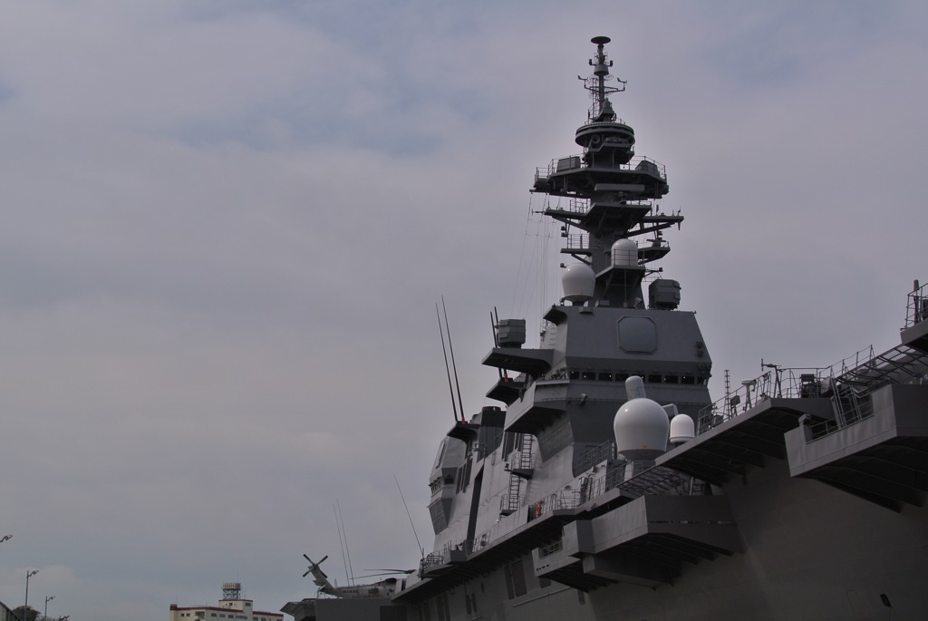 護衛艦いずも 乗艦…２