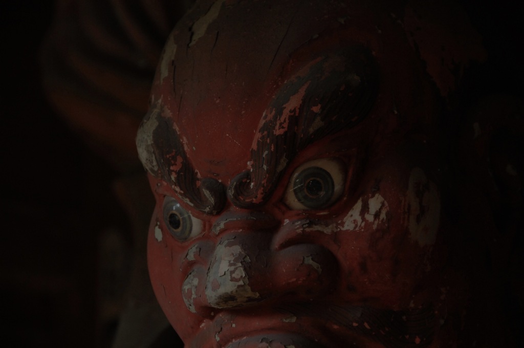 古刹・杉本寺の金剛像…３