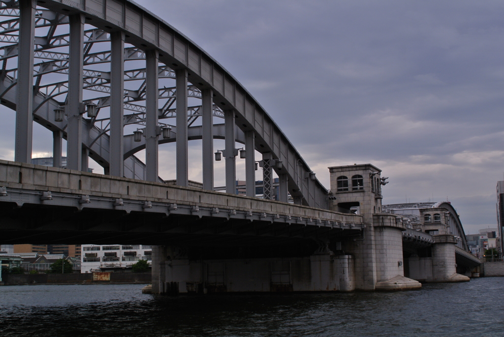 勝どき橋…１