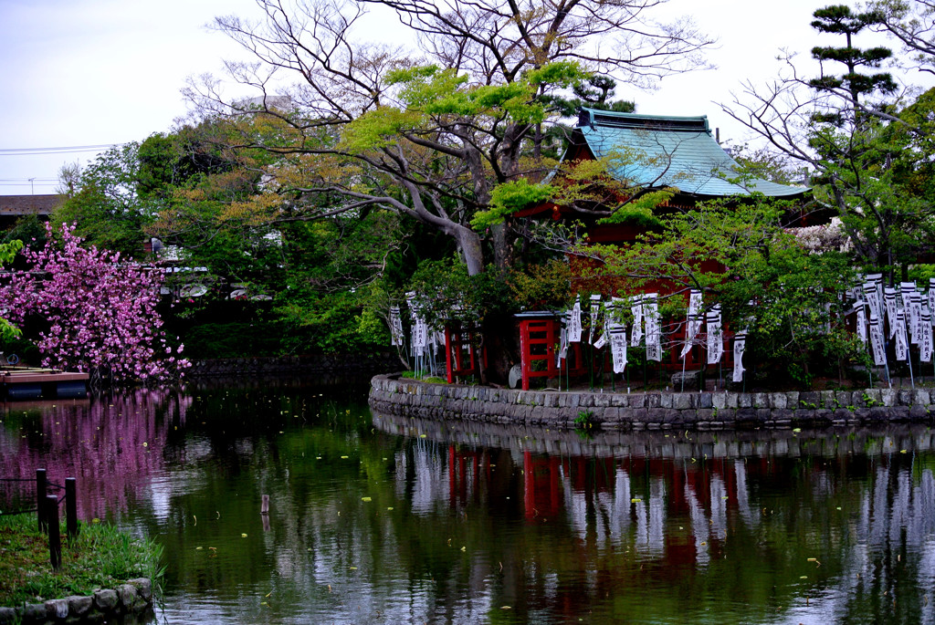 鎌倉・旗上弁財天社