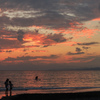 江の島の夕焼け