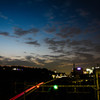 日暮里駅からの夕焼け