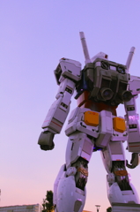 ガンダム大地に立つ