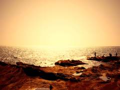 orange sunset