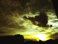 yellow sky