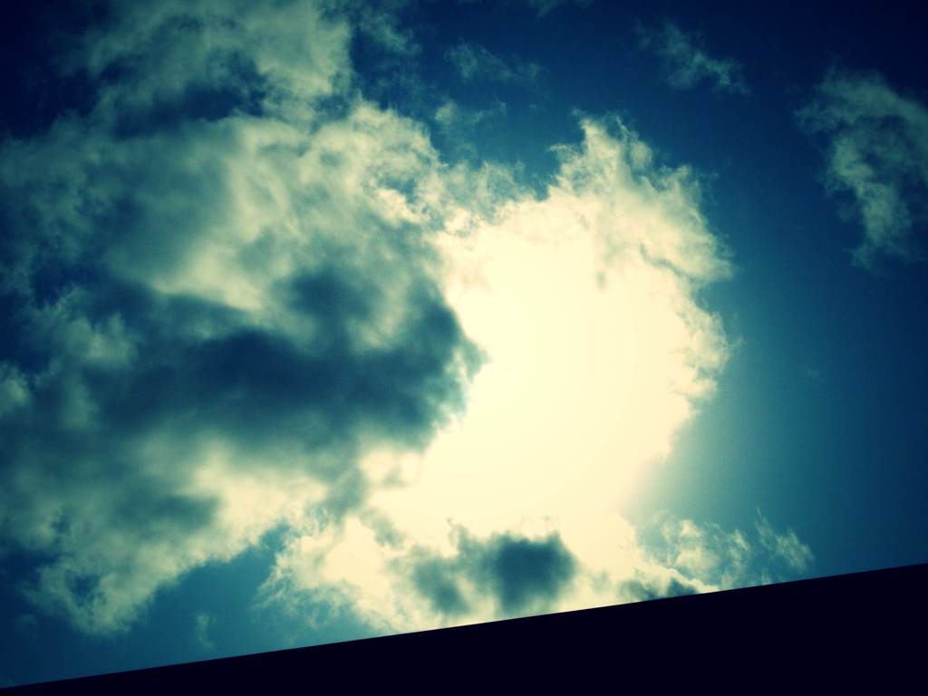 blue sky