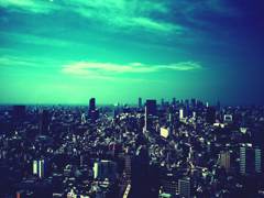 blue sky