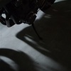 ガレージに佇む