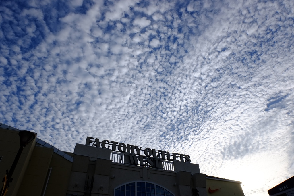 マリンピアの雲