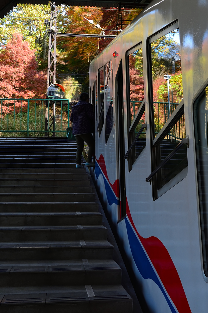 ケーブル八瀬駅より