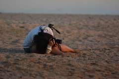 ローアングル！