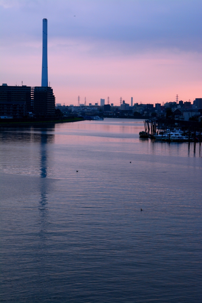 煙突の見える風景