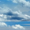 晩夏の空：ブルーインパルス再来