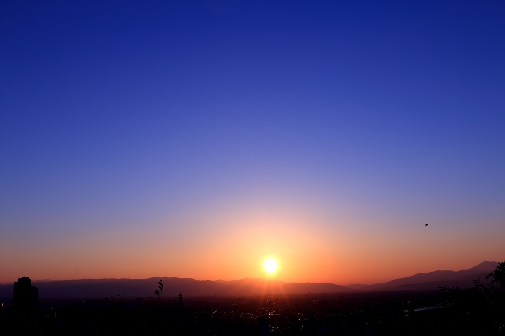 夕日　マジカルアワー