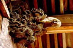 愛知県　曼陀羅寺　彫り物