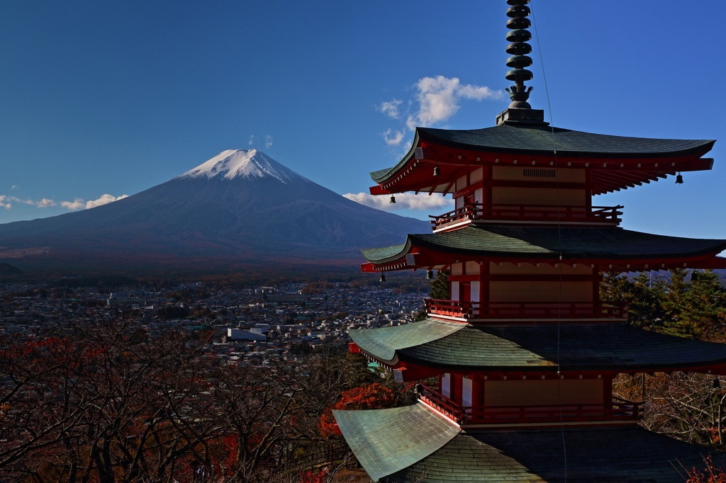 浅間公園　富士山