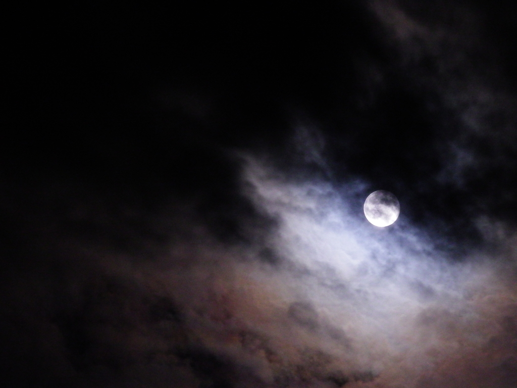 一日遅れのスーパームーン