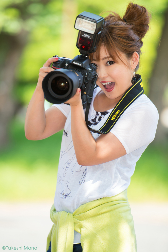初夏のカメラ女子