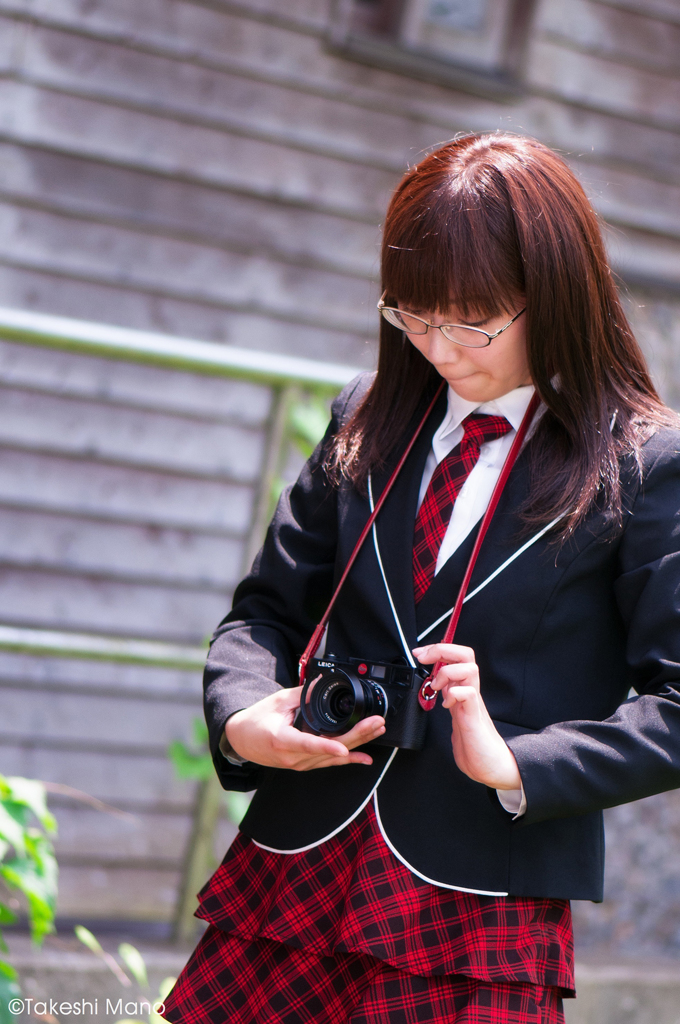 手が逆だけどカメラ女子（高級）