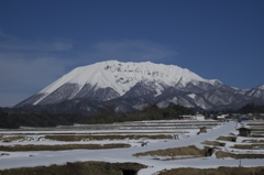 山のある風景