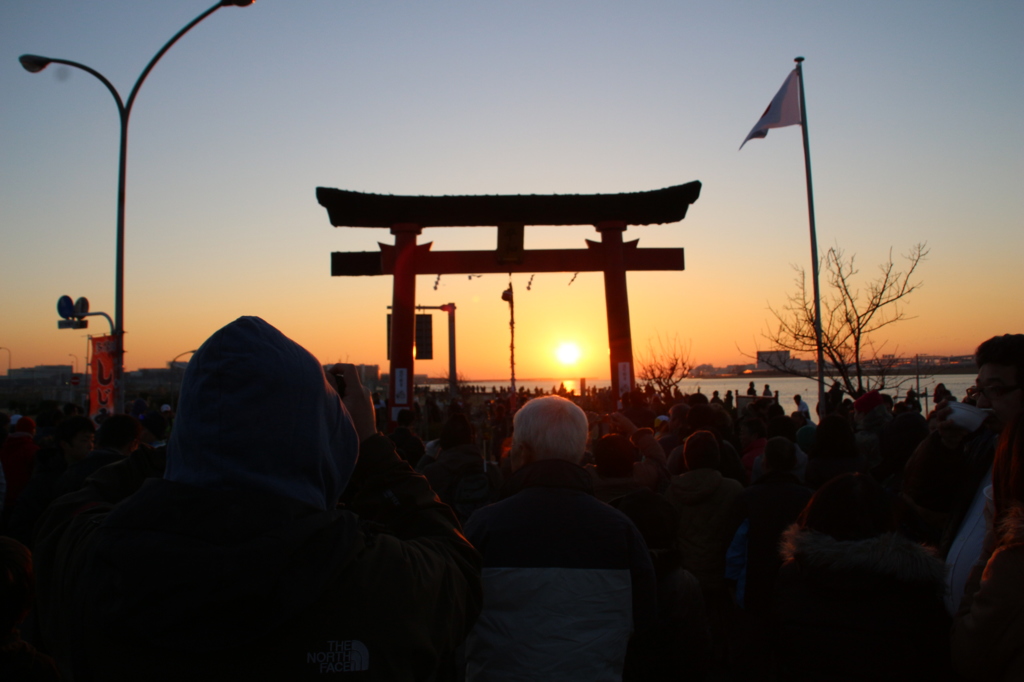 初日の出　２