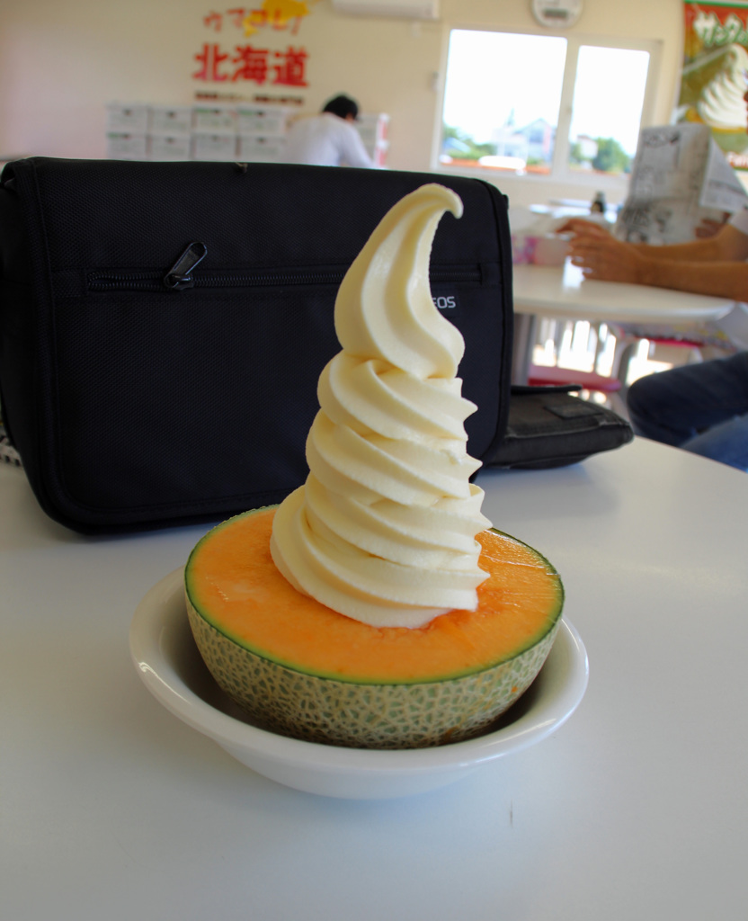 バブリーなソフトクリーム